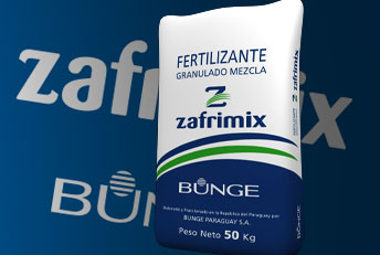 Bolsa Fertilizantes Zafrimix de Bunge. Envases en general, bolsas, etiquetas